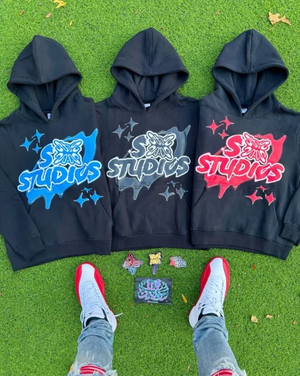 2SB Studio Hoodie Black (1)