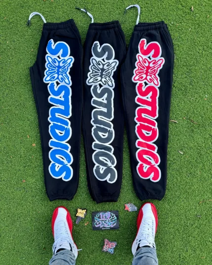 SB Studios Black Sweatpants (1)