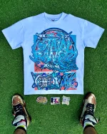 SB Studios Blue Chrome T Shirt (7)