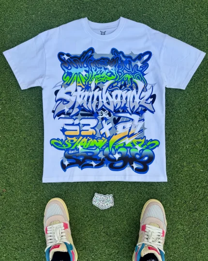 SB Studios BlueWhite Logo Shirt (1)