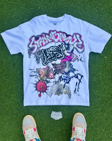 SB Studios Stainbandz Aurora Shirt White (1)