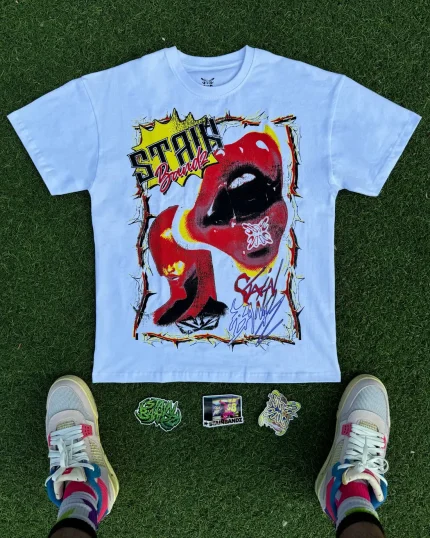 SB Studios Stainbandz Lips T Shirt (1)