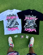SB Studios Stainbandz Pink Rain T Shirt (1)