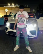 SB Studios Stainbandz Pink Rain T Shirt (12)