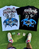 SB Studios Stainbandz Pink Rain T Shirt (13)